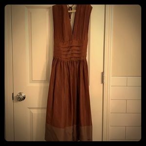 BCBGMaxAzria 100% silk,  size 2 dress